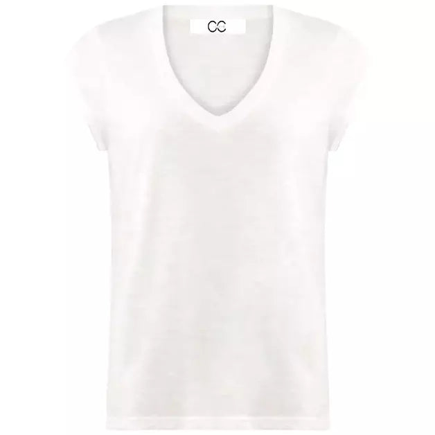 Coster Copenhagen T-shirt - CC-Heart Basic T-shirt V-Hals i Rød main image 1