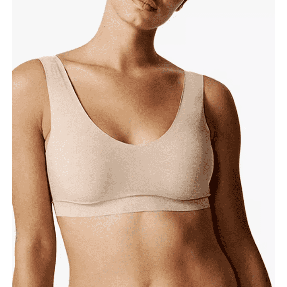 Chantelle Softstretch Ladies Padded Crop Bra - Nude – Ellie and Bea