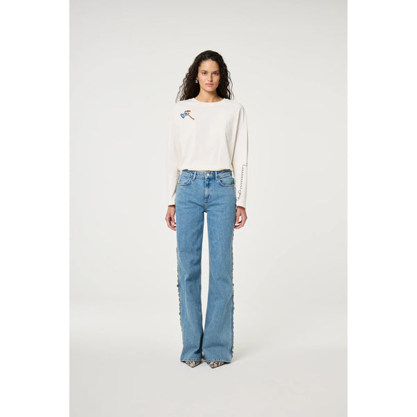 Fabienne Chapot Ladies Phileine T-shirt - Cosy White