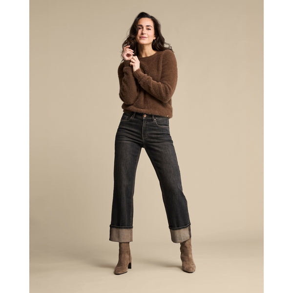 Red Button -SRB5076- Kim Overdye Browntinted Jeans L32