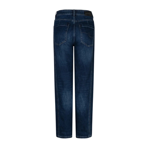 Red Button -SRB5032- Caitlina Side Patch Dark Stone Jeans L29