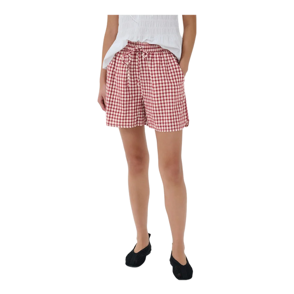 Part Two Ladies Bigi Shorts - Burnt Russet Check