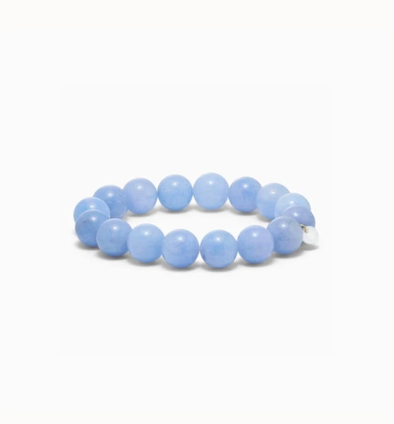 Soi Ladies Chunky Stretch Bracelet - Aquamarine