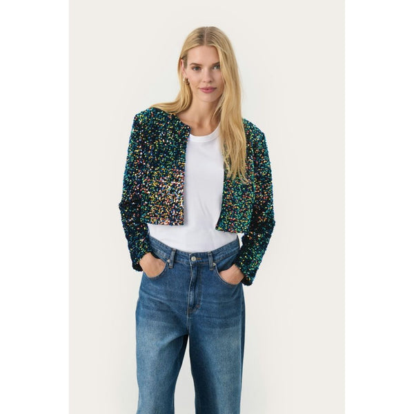 Part Two Marta Multi-Colour Sequin Jacket
