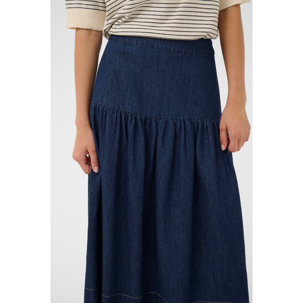Part Two Nellia Skirt - Dark Denim