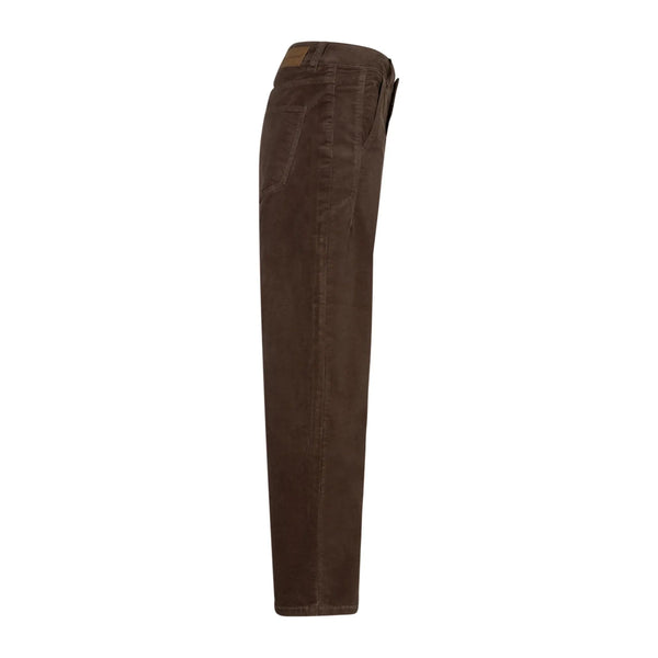 Red Button Ladies -SRB5021- Caitlina 19w Fine Cord Trousers L30 Mud