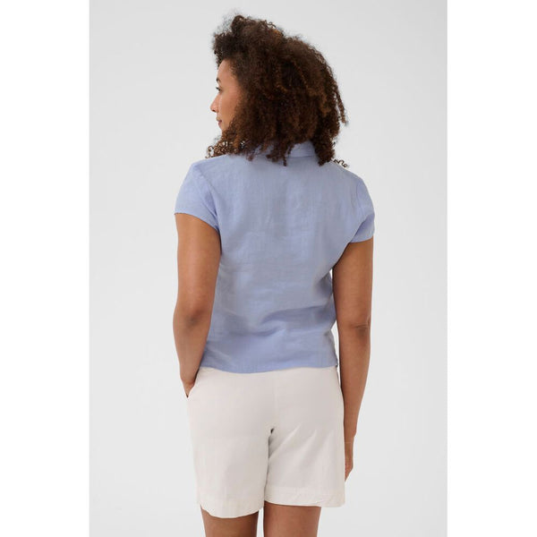 Part Two Ladies Ritte Shirt - Brunnera Blue