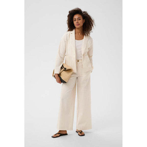 Part Two Ladies BriddiPW Jacket -  Whisper White Stripe