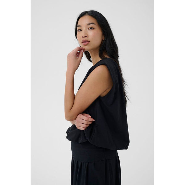 Part Two Ladies Berthine Top - Black