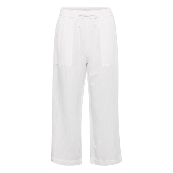 Part Two Ladies Eniolas Pants - Bright White