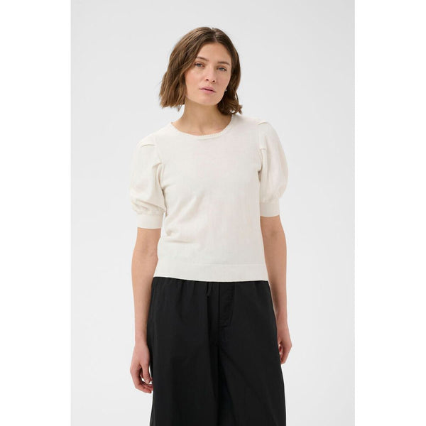 Part Two Ladies Varaian Pull Over - Whisper White