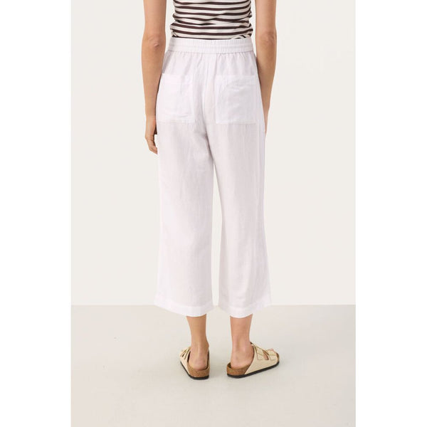 Part Two Ladies Eniolas Pants - Bright White