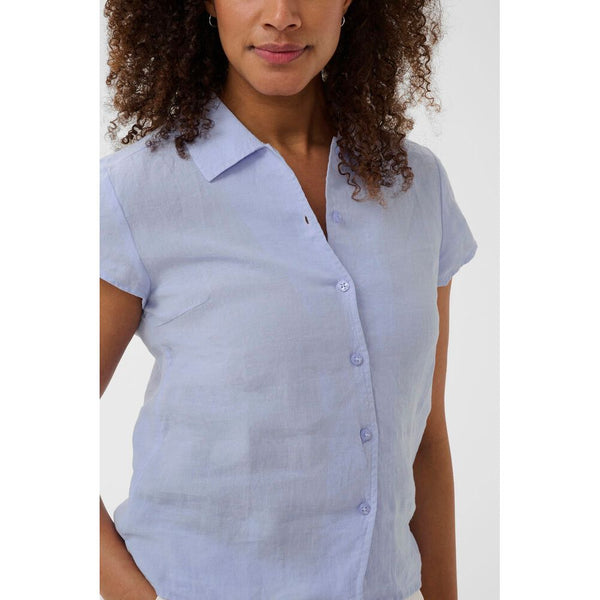 Part Two Ladies Ritte Shirt - Brunnera Blue