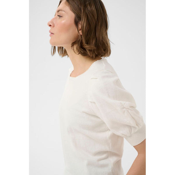 Part Two Ladies Varaian Pull Over - Whisper White