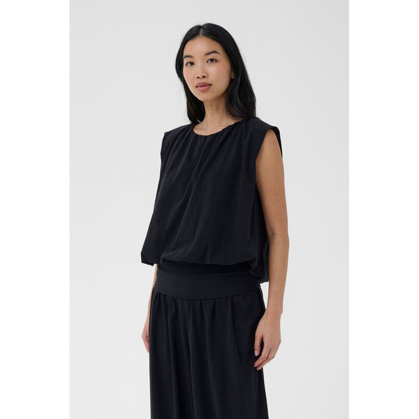 Part Two Ladies Berthine Top - Black