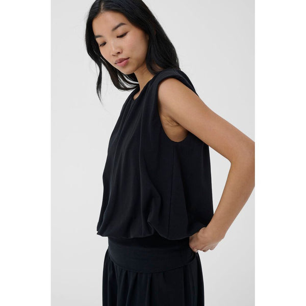 Part Two Ladies Berthine Top - Black