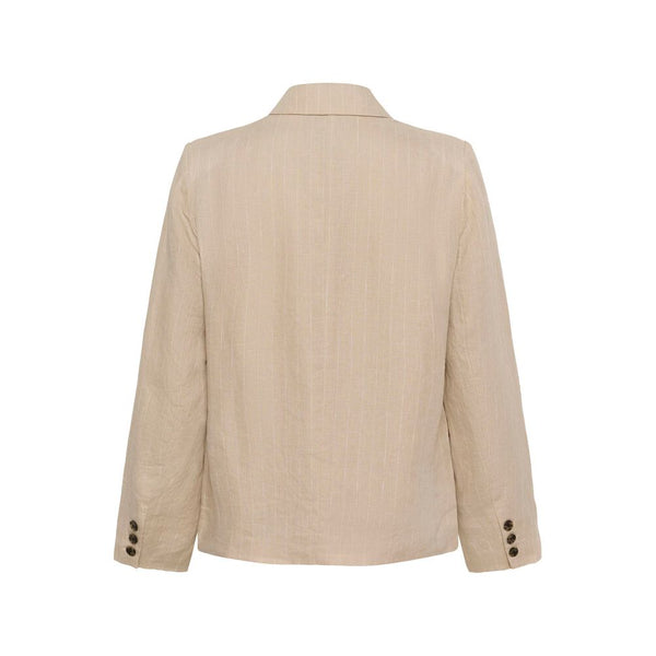 Part Two Ladies AlitaPW Jacket - Neutral Pinstripe