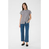 Part Two Ladies Bjanka Blouse - Blue Check