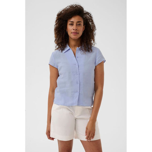 Part Two Ladies Ritte Shirt - Brunnera Blue
