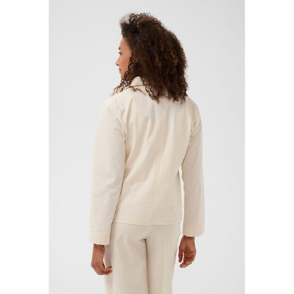 Part Two Ladies BriddiPW Jacket -  Whisper White Stripe