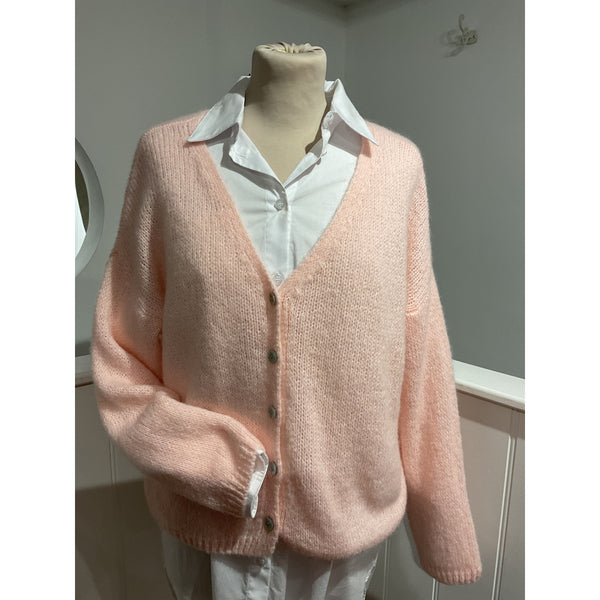 Ellie and Bea Ladies v-neck mohair Cardigan