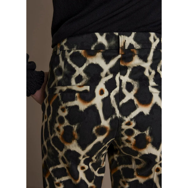 Summum Woman Ladies Fitted Trousers with Print