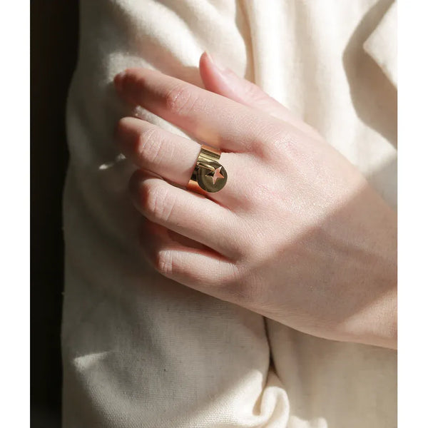 ZAG Solaria Ring - Gold