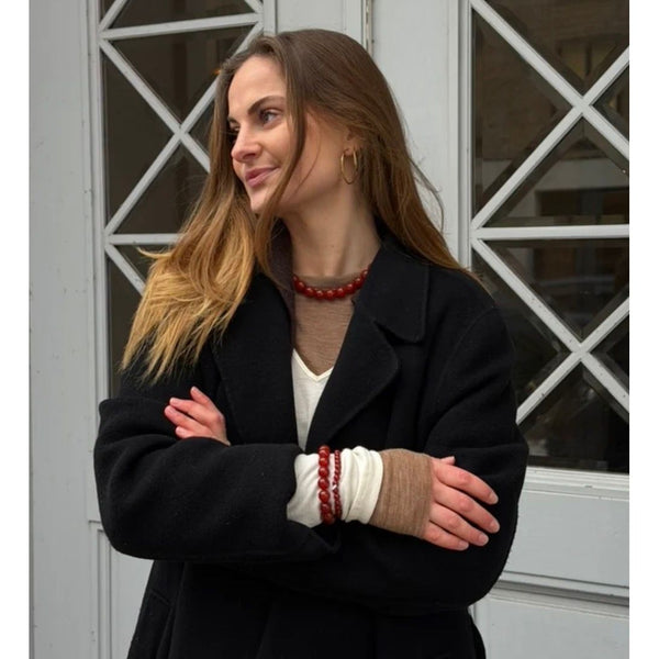 Soï Copenhagen Essentials Bracelet- Red Jade