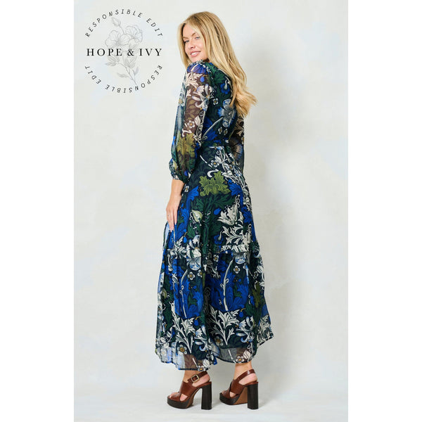Hope and Ivy Ladies Dress - The Chrysanthemum