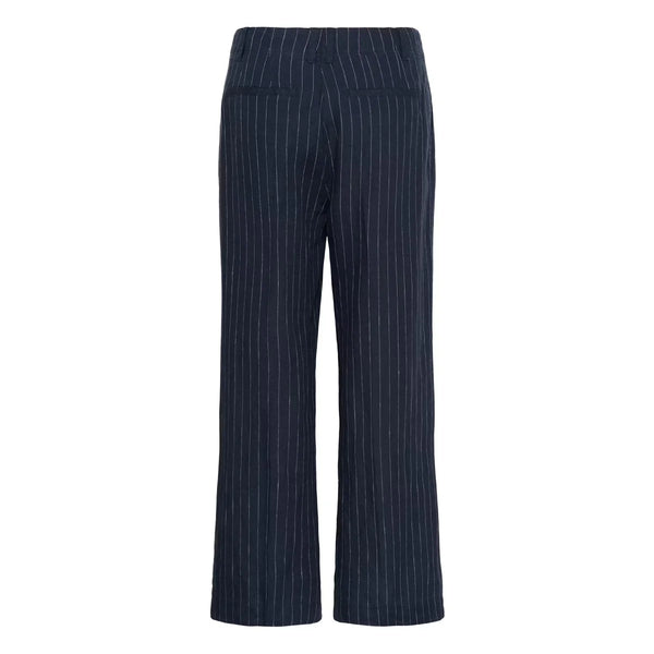 Part Two AliyaPW Trousers - Blue Nights Pinstripe