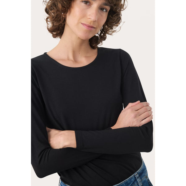 Part Two Ladies Nemajas T-Shirt - Dark Navy