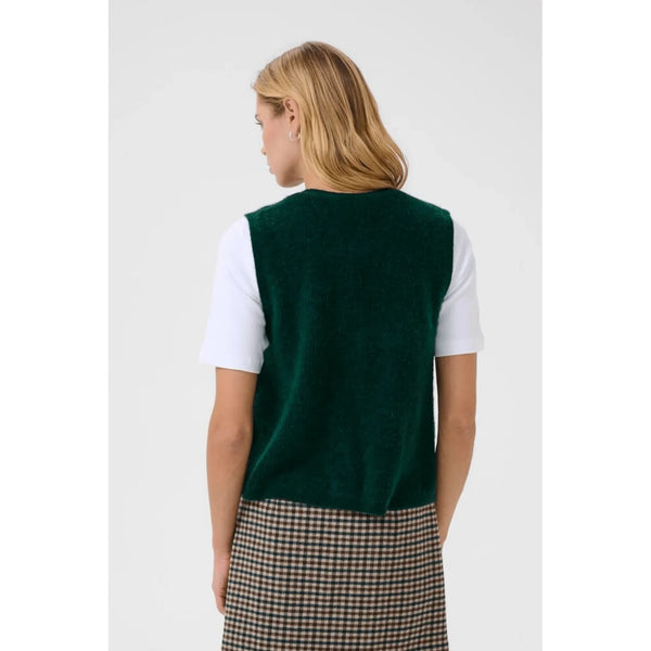 Part Two Ladies Pimira Waistcoat - Sea Moss