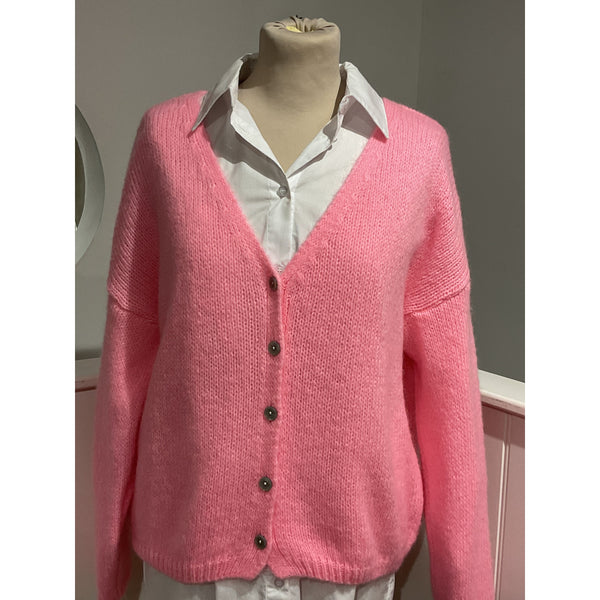 Ellie and Bea Ladies v-neck mohair Cardigan