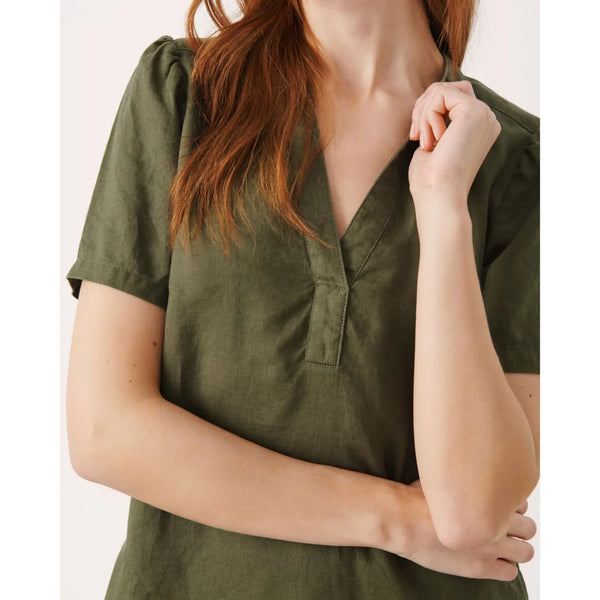 Part Two Ladies Aminase Dress - Kalamata Green / Khaki