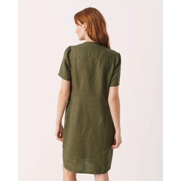 Part Two Ladies Aminase Dress - Kalamata Green / Khaki