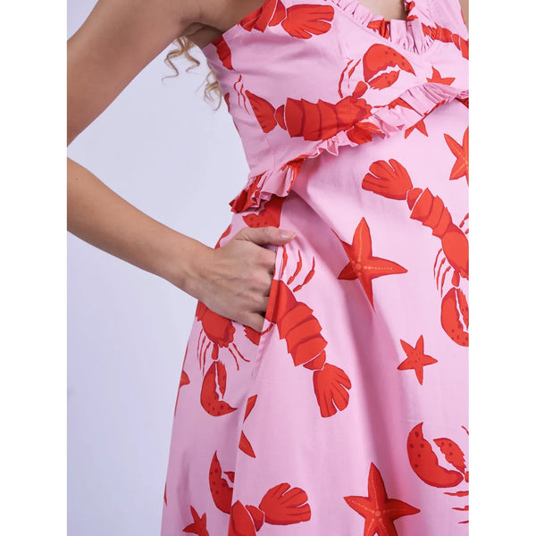 New Day Originals Ladies Aurora Dress - Lobster & Starfish