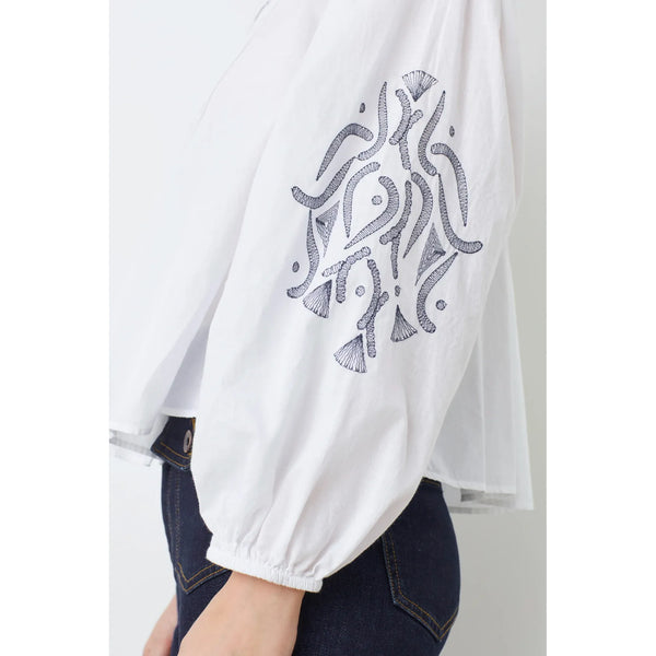 Suncoo Ladies Livio Blouse - White