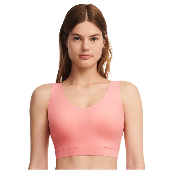 Chantelle Softstretch Ladies Crop Top - Candlelight Peach