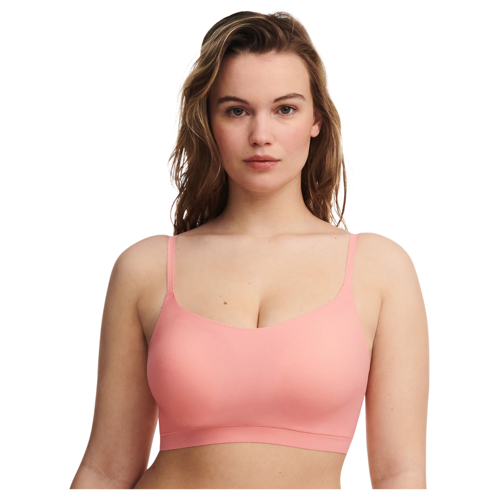 Chantelle Softstretch Ladies Bralette - Candlelight Peach