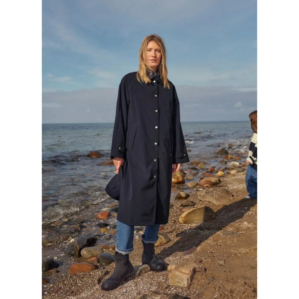 Part Two Ladies Yoko Coat - Dark Navy