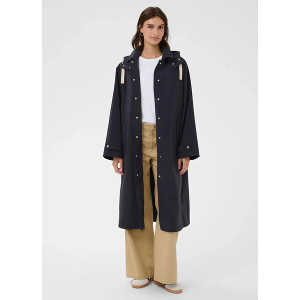 Part Two Ladies Yoko Coat - Dark Navy