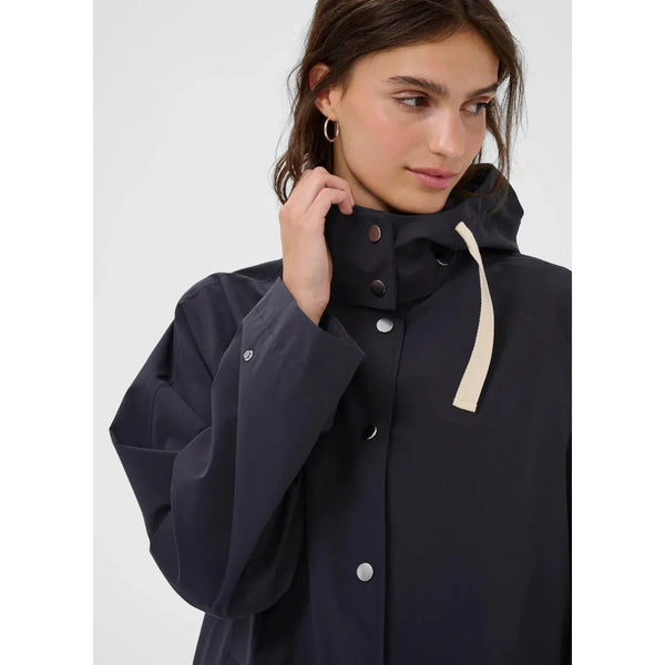 Part Two Ladies Yoko Coat - Dark Navy