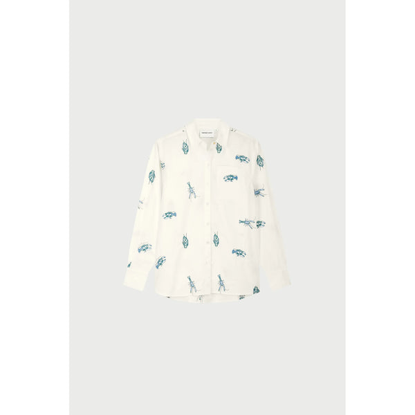 Fabbienne Chapot Ladies Alex Langoustine Blouse - Cosy White