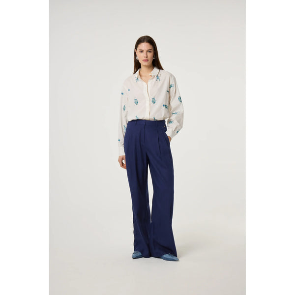 Fabbienne Chapot Ladies Alex Langoustine Blouse - Cosy White