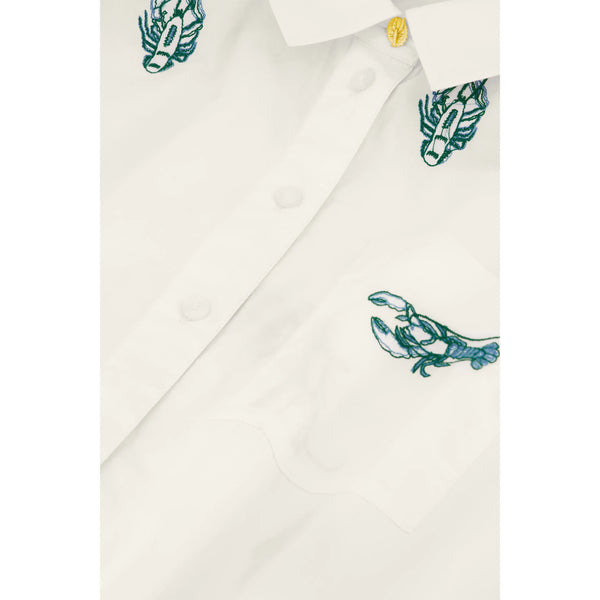 Fabbienne Chapot Ladies Alex Langoustine Blouse - Cosy White