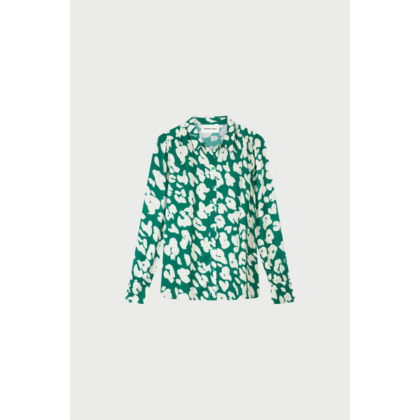 Fabienne Chapot Ladies Coco Blouse - Evergreen/Cosy White