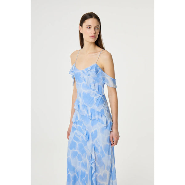 Fabienne Chapot Ladies Jule Dress - Light Blue/ Crispy White