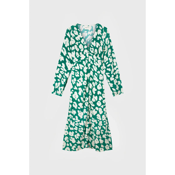 Fabienne Chapot Ladies Ana Dress - Evergreen/Cosy White