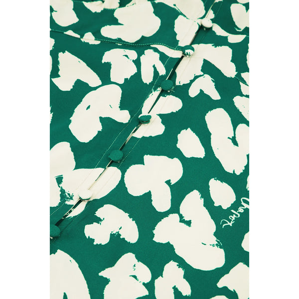 Fabienne Chapot Ladies Ana Dress - Evergreen/Cosy White