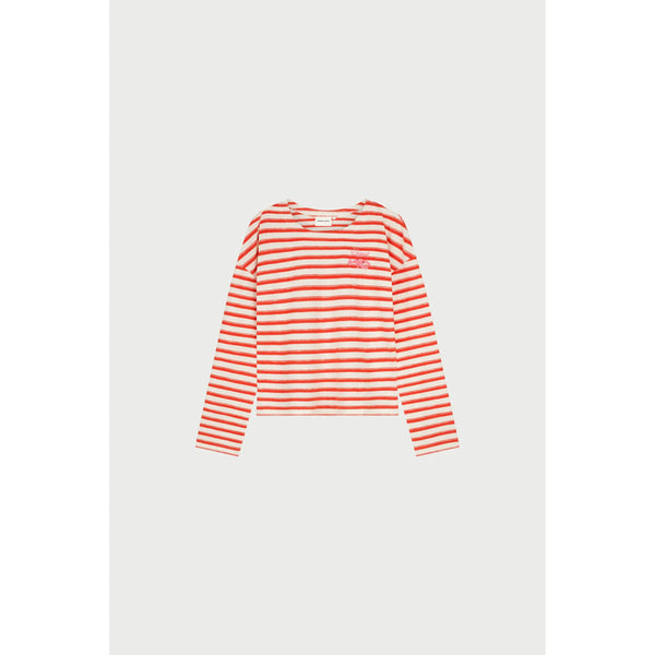 Fabienne Chapot Ladies Celina Top - White/Tangerine Tango